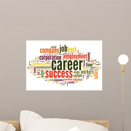 Career Concept Word Tag Wall Decal