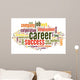 Career Concept Word Tag Wall Decal