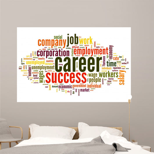Career Concept Word Tag Wall Decal