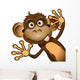Funny Monkey Wall Decal