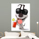 Dog and Cocktail Wall Decal
