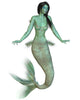 Green Skinned Dark Haired Wall Decal