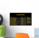 Bezel Airport Wall Decal