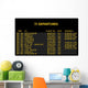 Bezel Airport Wall Decal