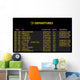Bezel Airport Wall Decal