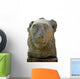 Carved Lions Head Wall Decal