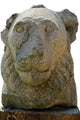 Carved Lions Head Wall Decal