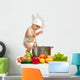 Little Boy Chef's Hat Wall Decal