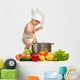 Little Boy Chef's Hat Wall Decal