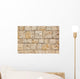 Old Travertine Wall Wall Decal