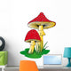 Toadstool Grass Wall Decal