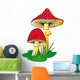Toadstool Grass Wall Decal