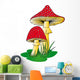 Toadstool Grass Wall Decal