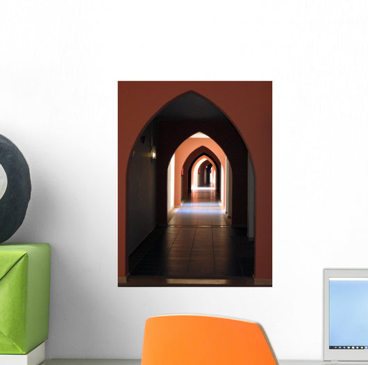 Infinite Arches within Arches Wall Decal