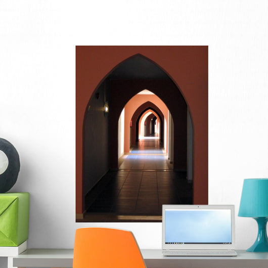 Infinite Arches within Arches Wall Decal