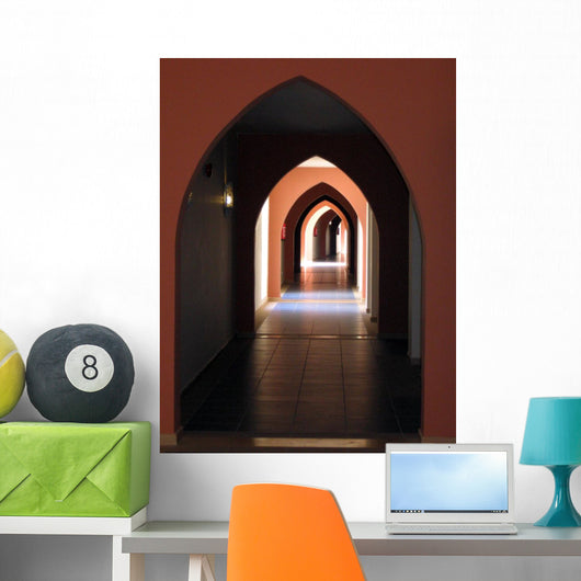 Infinite Arches within Arches Wall Decal