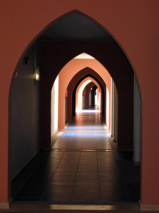 Infinite Arches within Arches Wall Decal