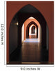 Infinite Arches within Arches Wall Decal