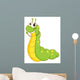 Victory Cartoon Caterpillar Wall Decal