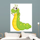 Victory Cartoon Caterpillar Wall Decal