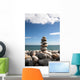 Pebble Stack Beach Wall Decal