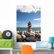 Pebble Stack Beach Wall Decal