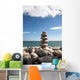 Pebble Stack Beach Wall Decal