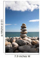 Pebble Stack Beach Wall Decal