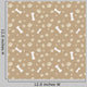 With Dog Paw Print Wall Decal