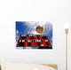 Baseball Homerun with Scoreboard Wall Decal