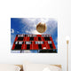 Baseball Homerun with Scoreboard Wall Decal