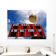 Baseball Homerun with Scoreboard Wall Decal