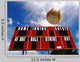 Baseball Homerun with Scoreboard Wall Decal