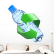 Plastic Bottle Recycling Concept Wall Decal