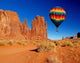 Monument Valley Navajo Tribal Park and Hot Air Balloon Wall Decal