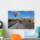 Aerial City London Wall Decal