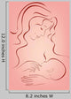 Breastfeeding Illustration Wall Decal