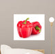 Red Pepper White Wall Decal