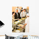 Business Colleagues Cook Serve Wall Decal