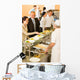 Business Colleagues Cook Serve Wall Decal