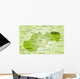 Map Slovakia with Neighboring Wall Decal