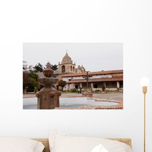 Mission San Carlos Borromo Wall Decal