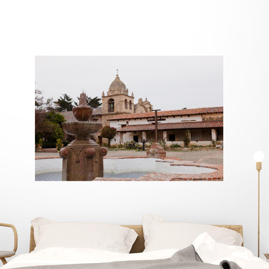 Mission San Carlos Borromo Wall Decal