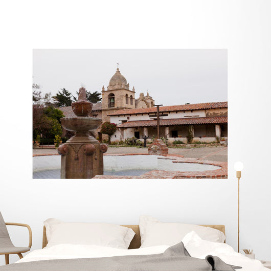 Mission San Carlos Borromo Wall Decal