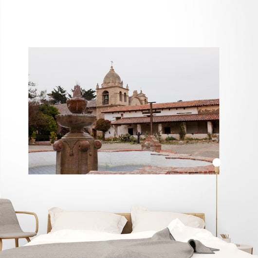 Mission San Carlos Borromo Wall Decal