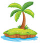 Island Paradise Wall Decal