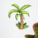 Coconut Palm Wall Decal