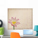 Lotus Old Antique Vintage Wall Decal