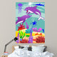 Cartoon Undersea Illustration Wall Decal