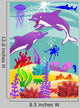 Cartoon Undersea Illustration Wall Decal